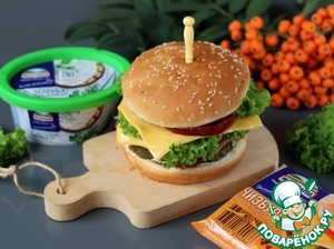 Бургер домашний Бургер домашний