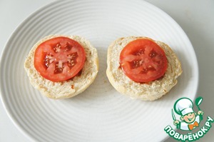 Бургер-гриль с необычным сыром Бургер-гриль с необычным сыром