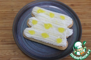 Десерт в стиле тирамису "Лимонный" Десерт в стиле тирамису "Лимонный"