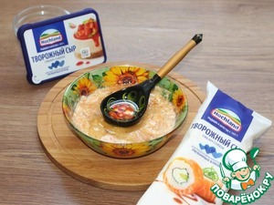 Булочки розочки c творожным кремом