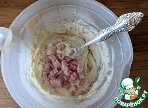 Венские вафли с ветчиной и сыром