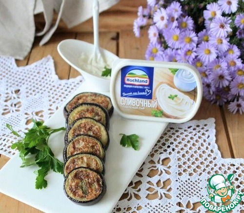 Фаршированные баклажановые кольца Фаршированные баклажановые кольца