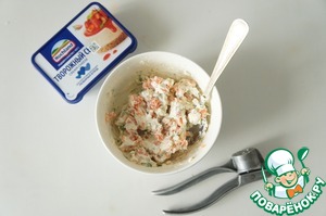 Фаршированные помидоры с форелью Фаршированные помидоры с форелью