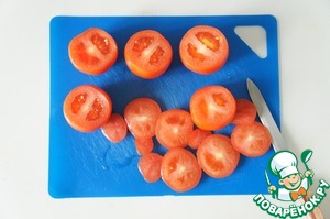 Фаршированные помидоры с форелью Фаршированные помидоры с форелью