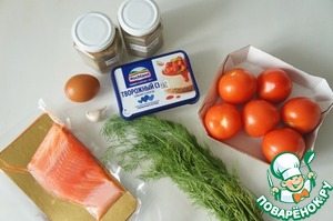 Фаршированные помидоры с форелью Фаршированные помидоры с форелью