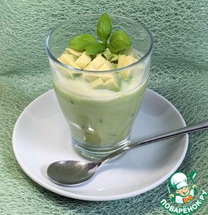 Филиппинский десерт из авокадо Филиппинский десерт из авокадо