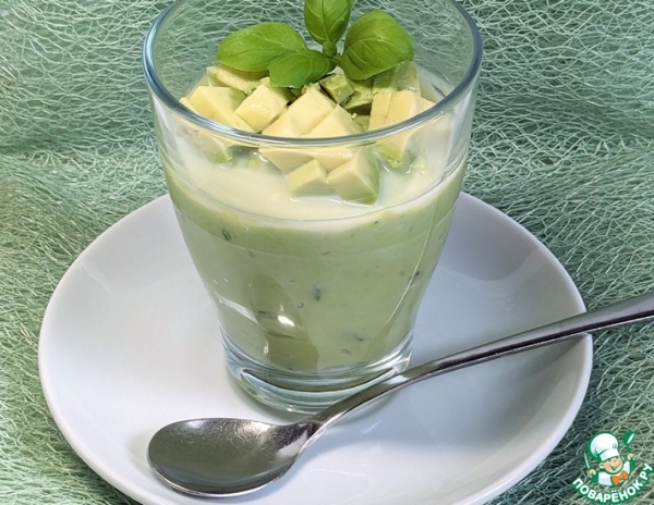 Филиппинский десерт из авокадо Филиппинский десерт из авокадо