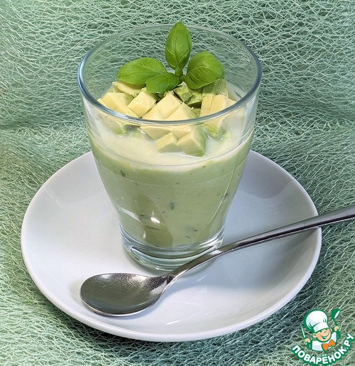 Филиппинский десерт из авокадо Филиппинский десерт из авокадо