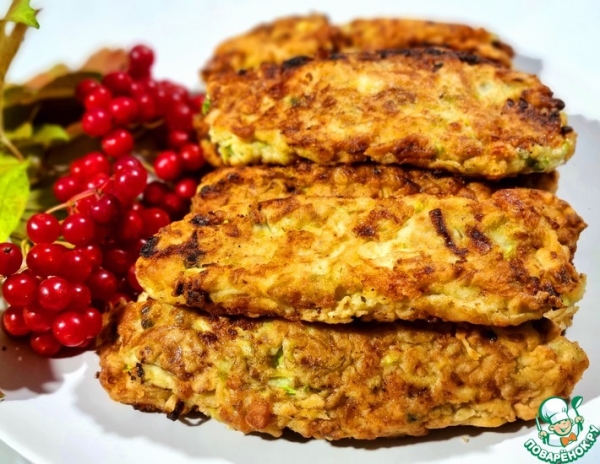 Колбаски из кабачков и овсянки Колбаски из кабачков и овсянки