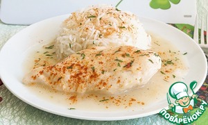 Куриная грудка в кокосово-лаймовом соусе Куриная грудка в кокосово-лаймовом соусе