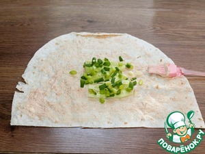 Лаваш армянский с овощами и кетой Лаваш армянский с овощами и кетой