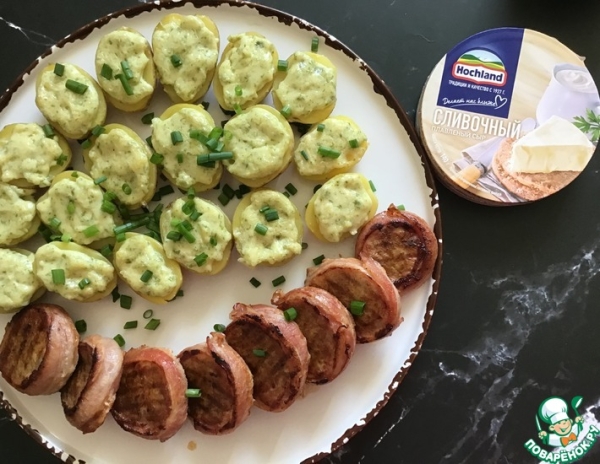 Медальоны из свинины с запеченным картофелем Медальоны из свинины с запеченным картофелем