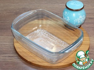 Минтай под шапочкой с сырным соусом