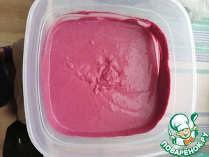 Мороженое из черники