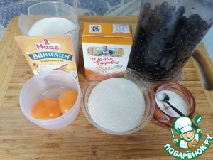 Мороженое из черники