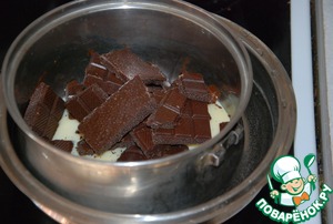 Орешки с шоколадом