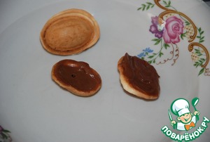 Орешки с шоколадом