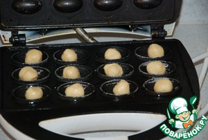 Орешки с шоколадом