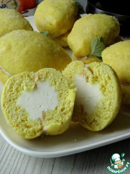 Пирожные "Лимончики" Пирожные "Лимончики"