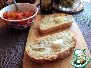 Простейшая брускетта