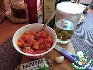 Простейшая брускетта