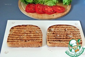 Сэндвич с куриным филе Сэндвич с куриным филе