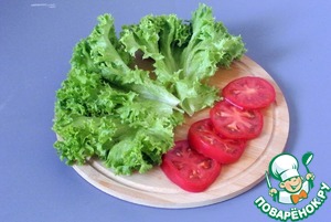 Сэндвич с куриным филе Сэндвич с куриным филе