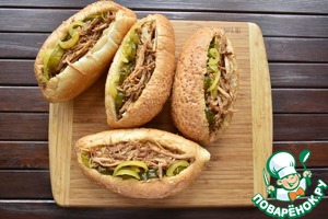 Сэндвич со свининой"Джерк"