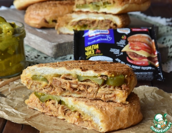 Сэндвич со свининой"Джерк"