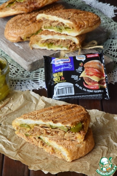 Сэндвич со свининой"Джерк"