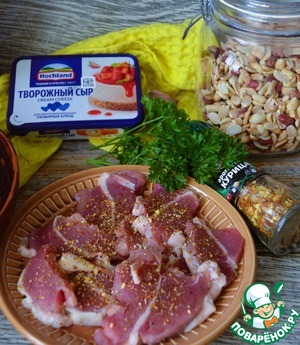 Свекольный салат с сыром и уткой Свекольный салат с сыром и уткой