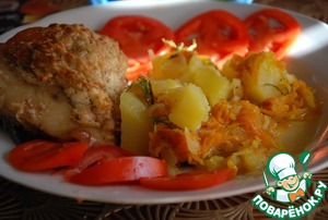 Сырно-чесночная курица