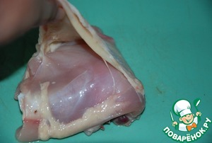 Сырно-чесночная курица