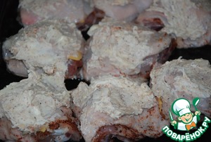 Сырно-чесночная курица