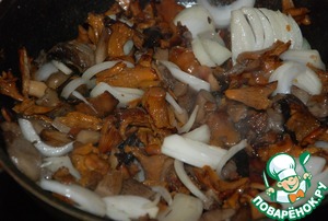 Теплый салат с мясными шариками Теплый салат с мясными шариками