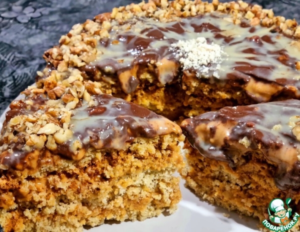 Торт из овсяных хлопьев Торт из овсяных хлопьев