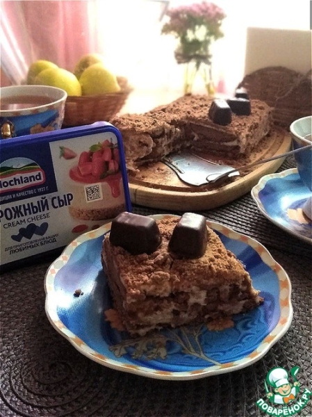 Торт из пряников без выпечки Торт из пряников без выпечки