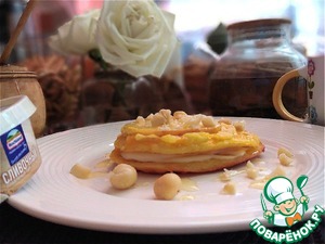 Тыквенно-яблочный десерт со сливочным сыром Тыквенно-яблочный десерт со сливочным сыром