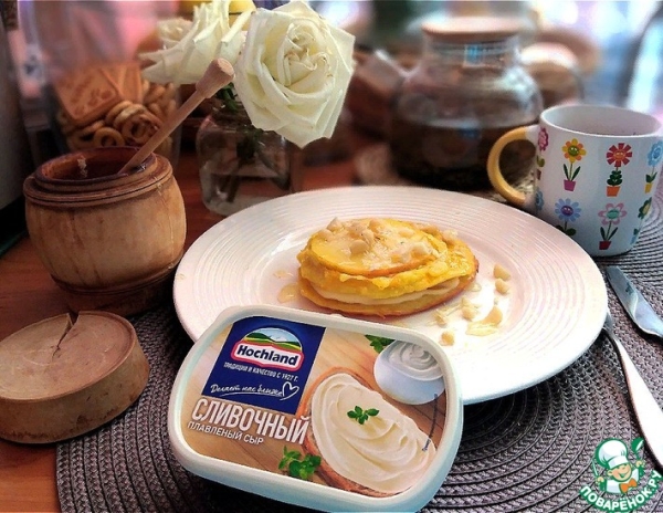 Тыквенно-яблочный десерт со сливочным сыром Тыквенно-яблочный десерт со сливочным сыром