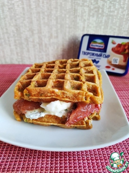 Вафельный бургер Вафельный бургер