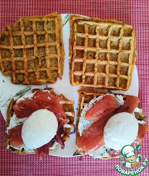 Вафельный бургер Вафельный бургер