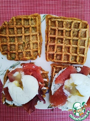 Вафельный бургер Вафельный бургер