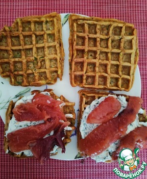 Вафельный бургер Вафельный бургер