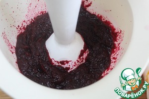 Закусочное свекольно-творожное суфле