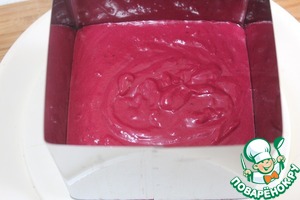 Закусочное свекольно-творожное суфле