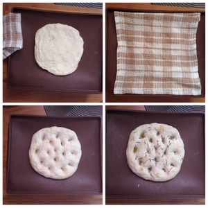 Запечённая тыква на фоккаче