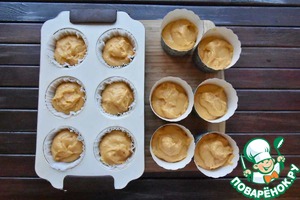 Тыквенные маффины с сырным кремом