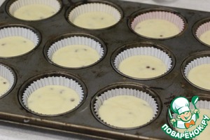 Маффины с шоколадной крошкой Маффины с шоколадной крошкой