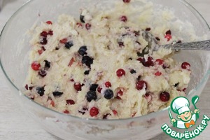 Маффины с сыром и ягодами