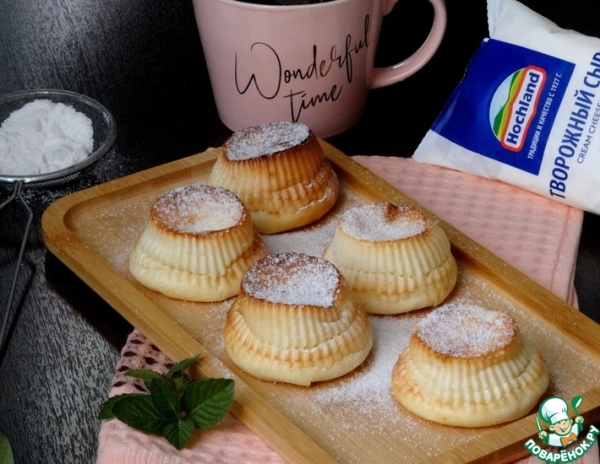 Сырники из творожного сыра с бананом Сырники из творожного сыра с бананом